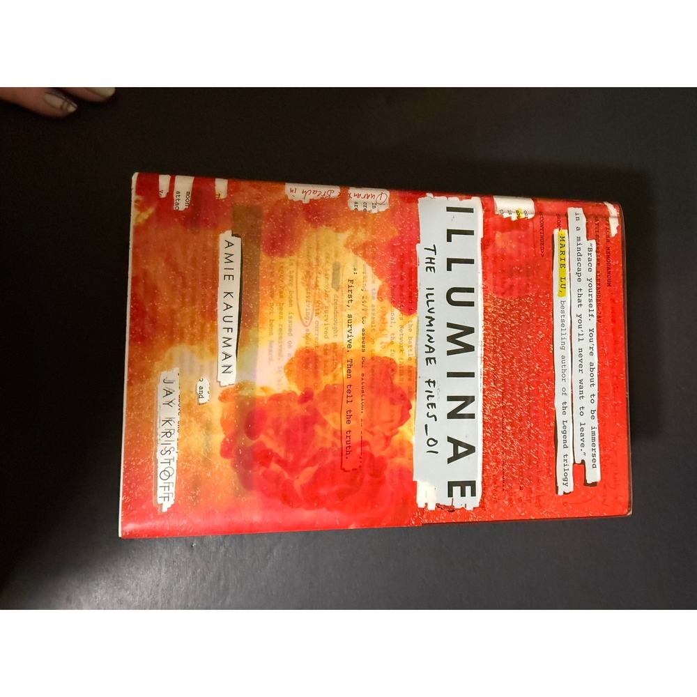 Illuminae The Illuminae Files 01 Amie Kaufman Jay Kristoff Hardcover 1st Edition
